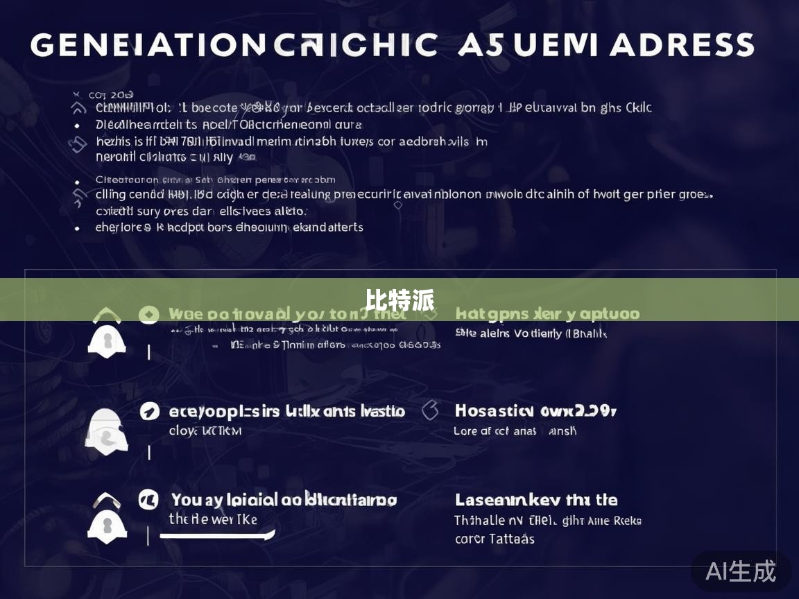 比特派地址咋生成的？安全吗？一文讲清原理与核心风险